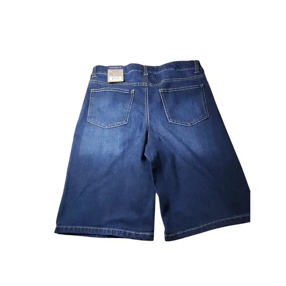Lincoln Outfitters Shorts Boys XL  16-18 jean shorts Kids Youth adjustable‎ NWT - Picture 3 of 5